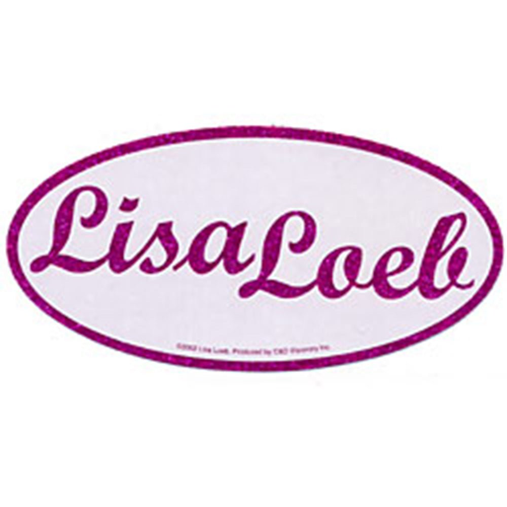 LISA LOEB リサローブ - OVAL / ステッカー - PGS